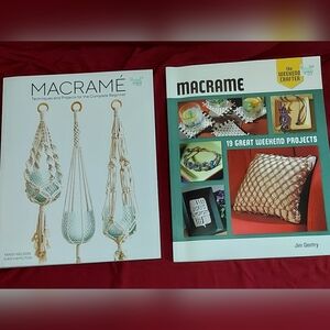 Macrame books (2)